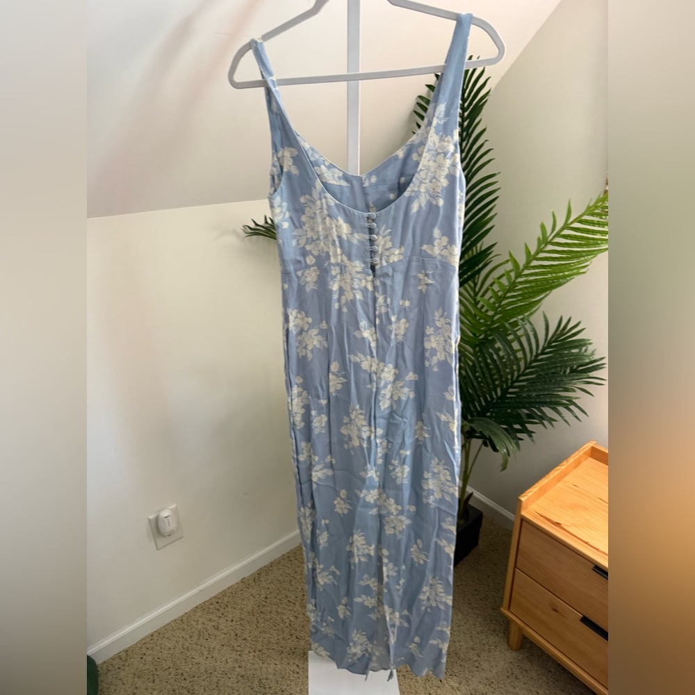 Reformation Liya Dress Bijou Blue‎ dress gown size 6 - Picture 5 of 5